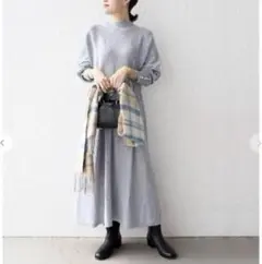 ドルマン ロングワンピース