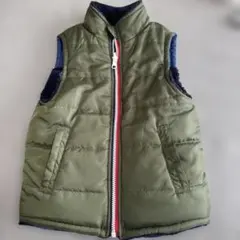 オリーブグリーン 中綿ベスト