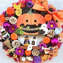 ハロウィン♡フラワーリース