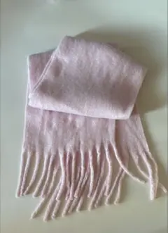 れ*な様 ピンク フリンジ付き ストール