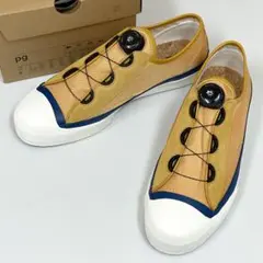 【未使用】pg next ローカットスニーカー イエロー 25,5cm