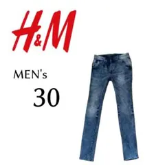 メンズ 30インチ エイチアンドエム コンフォート スキニーパンツ