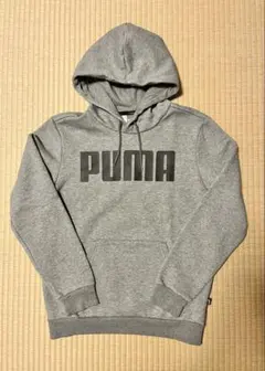 PUMA プーマ　メンズ　グレー フード付きパーカー　XS