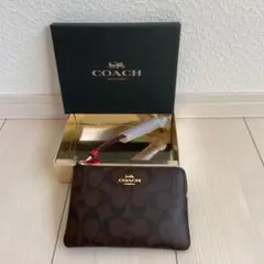 最終大幅値下げ　最終出品　新品未使用　COACHのポーチ