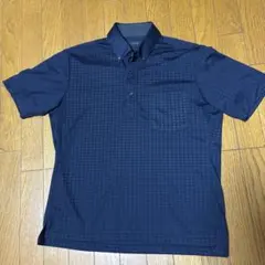 TAKAQ ネイビー ポロシャツ Lのサムネイル