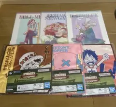 一番くじ ワンピース 覇ノ煌 F賞 ビジュアルシートコレクション 全6種