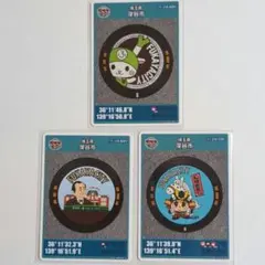マンホールカード　深谷市 ABC　埼玉県