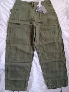 24SS エンジニアードガーメンツ コットンヘンプサテン ペインターパンツ