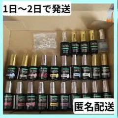 ジェルネイル　マニキュア　ネイル　25本　セット　カラー　セリア　LEDライト