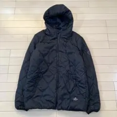 11.8 クイックシルバー キルティングパーカージャケット ブラック L