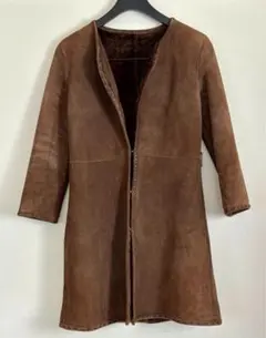 radiate ラディエイト 本革 ムートン コート ロングコート レザー