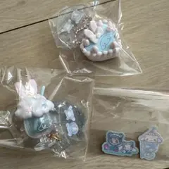 サンリオ×メゾピアノ　シークレットチャーム　シナモン　2点セット　シール付き