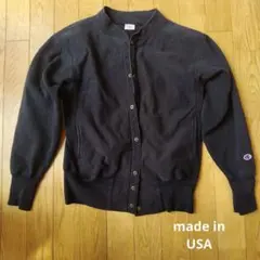 チャンピオン赤タグ　リバースウィーブ　スナップカーディガン　Lサイズ