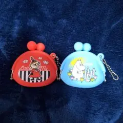 ムーミン　リトル　ミー　コインケース　がま口　シリコン　セット