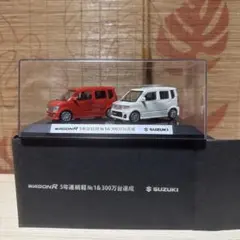 非売品 ワゴンR 5年連続軽No.1&300万台達成記念 ミニカーセットのサムネイル