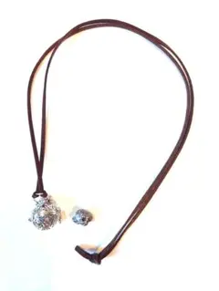 隕石入りアンティーク ネックレス ペンダント