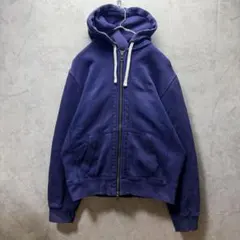 USA製 00s ポロバイラルフローレン パーカー リバース型 M ダブルジップ