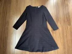 組曲　黒の膝丈ワンピース　サイズ　2