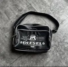 00s diesel shoulder bag leather archive - メルカリ