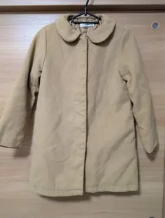 BACK NUMBER KIDS 襟付きコート 140 ベージュ