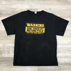 古着 00年代 DELTA デルタ プリント Tシャツ L ブラック 半袖のサムネイル