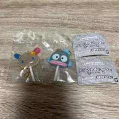 サンリオ　カラフルキャンディチャーム　ウサハナ　ハンギョドン