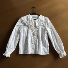 アンクルージュ リボン ブラウス