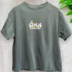 FREAK'S STORE ディズニー ダークグリーン Tシャツ 513のサムネイル