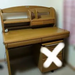 天然木  トトロの学習机とチェア、デスクマット、フロアマット 天然木 トトロの学習机とチェア、デスクマット、フロアマット - メルカリ