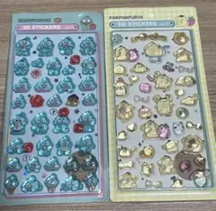 ハンギョドン & ポムポムプリン シール2セット