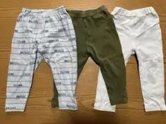 ベビーパンツ レギンス 3点セット 90センチ ユニクロ