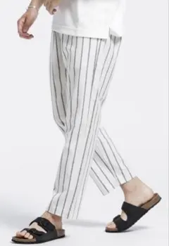 ブラック ワイドパンツ