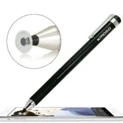 kmoso® 精密微細点スタイラスペン（3無料交換ディスク付き）シルバー