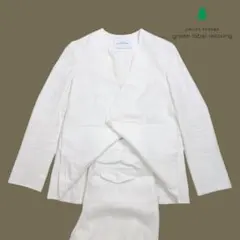 06T131☆ GLR リネン パンツ スーツ セットップ フォーマル 春夏