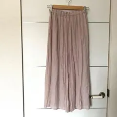 楊柳フレアパンツ　スカンツ