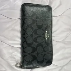 COACH シグネチャー ラウンドファスナー 長財布のサムネイル