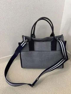 流*侍様 レクサス2way トートバッグ ショルダーバッグ ネイビー - メルカリ