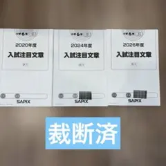 SAPIX灘中特別算数講座 夏期 - メルカリ