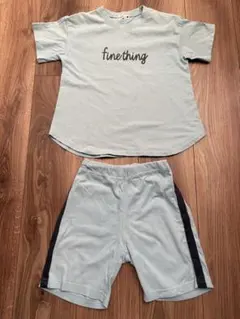 branshes Tシャツ　セットアップ　ブルー/男の子/110cm