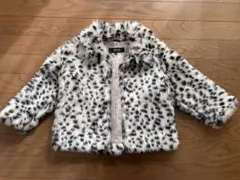 COMME CA ISM ヒョウ柄ファージャケット