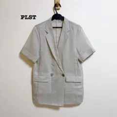 美品 PLST シアーオーガンジーハーフスリーブジャケット 25SSのサムネイル