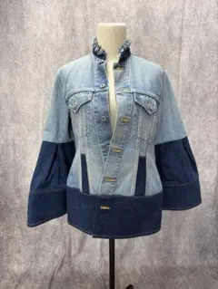 JUNYA WATANABE denim ギャザー カットソー　スウェット JUNYA WATANABE denim ギャザー カットソー スウェット - メルカリ