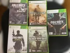 Xbox 360 コールオブデューティ CALL OF DUTY 5本セット