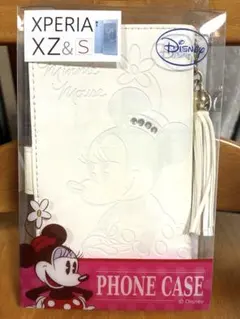 Disney ミニーマウス Xperia XZ/S 手帳型ケース