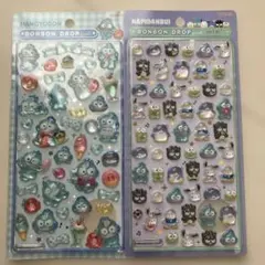 正規品　ボンボンドロップシール　　2シートセット　はぴだんぶい　ハンギョドン