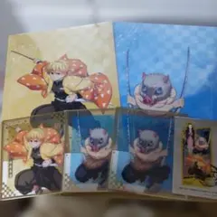 鬼滅の刃 アニプレックスオンラインくじ 我妻善逸 嘴平伊之助 E クリアファイル