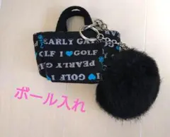 PEARLY GATES ゴルフバッグとファーキーホルダー