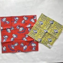 スヌーピー ガーゼハンカチセットPEANUTS
