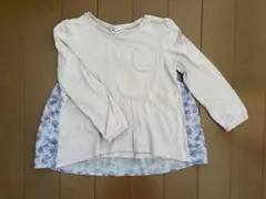any FAM 長袖カットソー 120cm 花柄切替