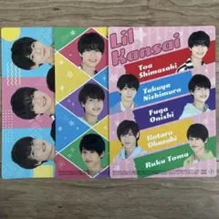 Lil かんさい 下敷き 3枚セット セブンイレブン